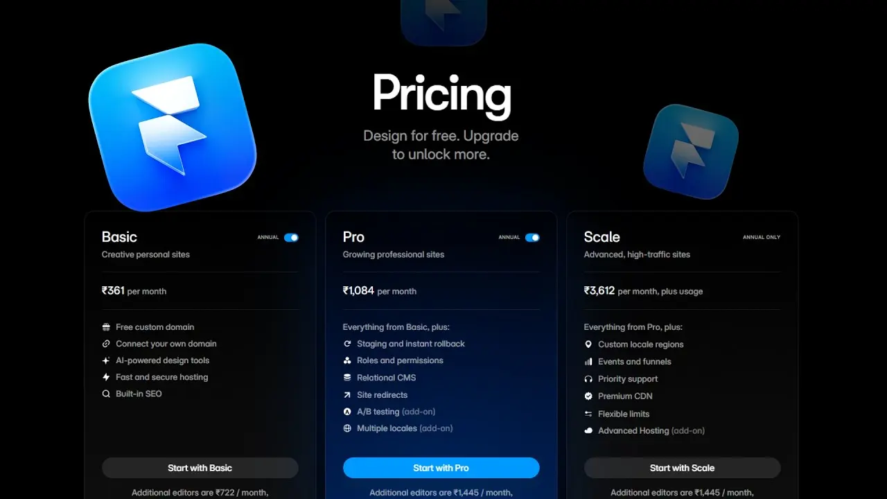 Video poster: Framer Pricing Explained 2026 (Free vs Paid - Which Plan Do You Actually Need?) | Framer Tutorial