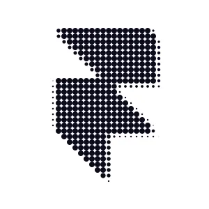 The Framer logo in halftone dots, the Framer guides topic