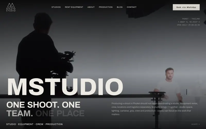 MStudio Asia website